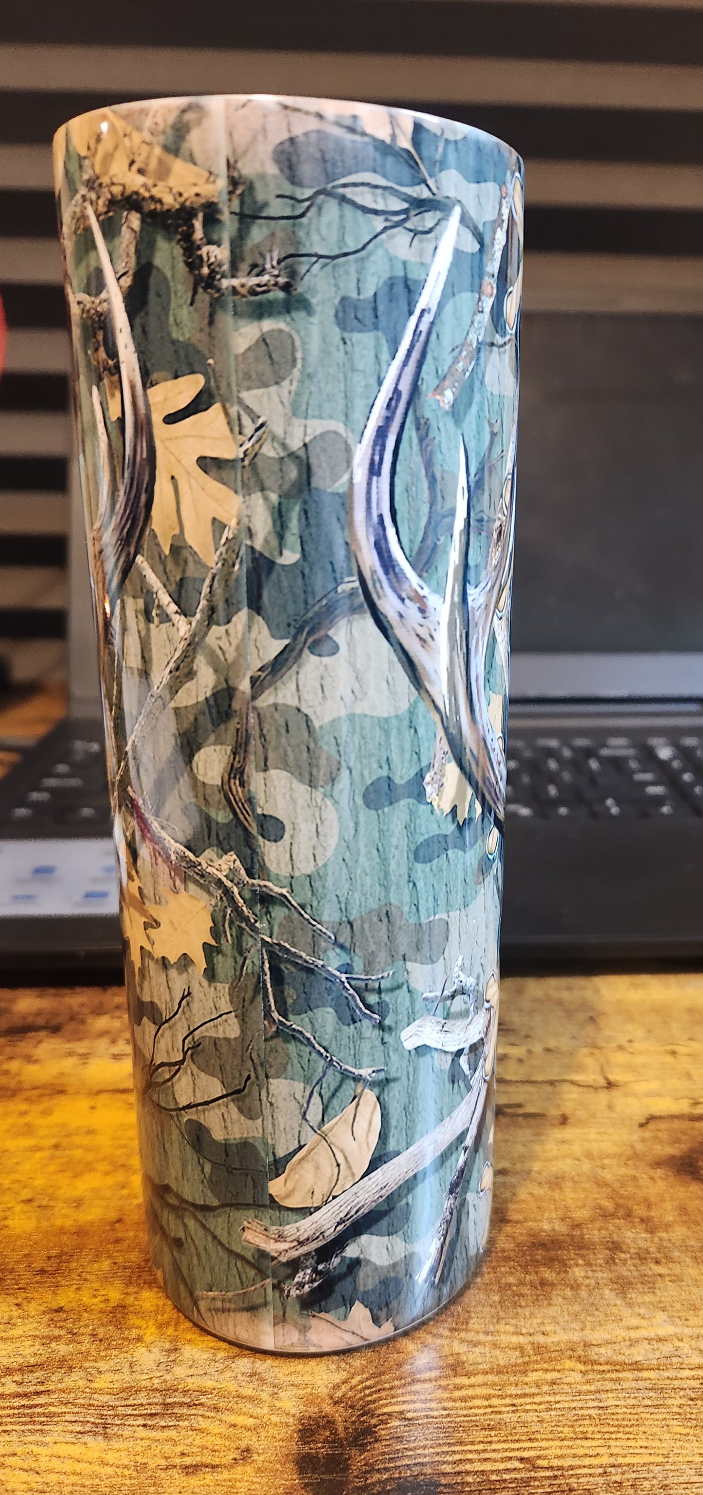 Deer and Flag Tumbler