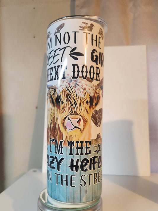 Crazy Heifer Tumbler